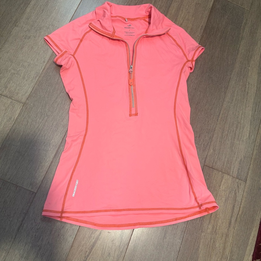 Women's Pink Athletic Top